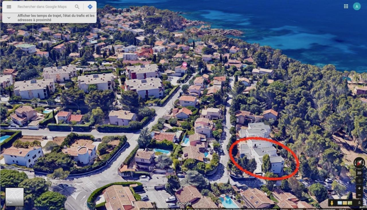 Villa Lucienne Bandol , T2 4 Etoiles Avec Garage, Dans Les Calanques Eksteriør bilde